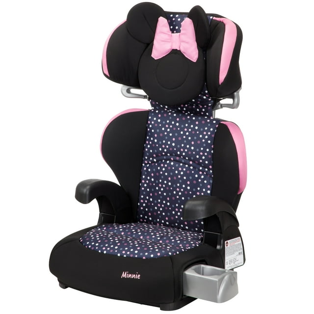 Disney Baby Pronto! Belt-Positioning Booster Car Seat, Minnie Dot Party DISNEY BABY