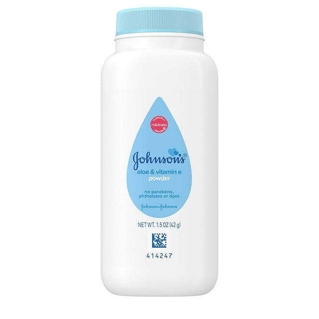 Johnsons Baby Powder with Aloe Vera and Vitamin E, 1.5 oz, 3 Pack Visit the Johnson's Store