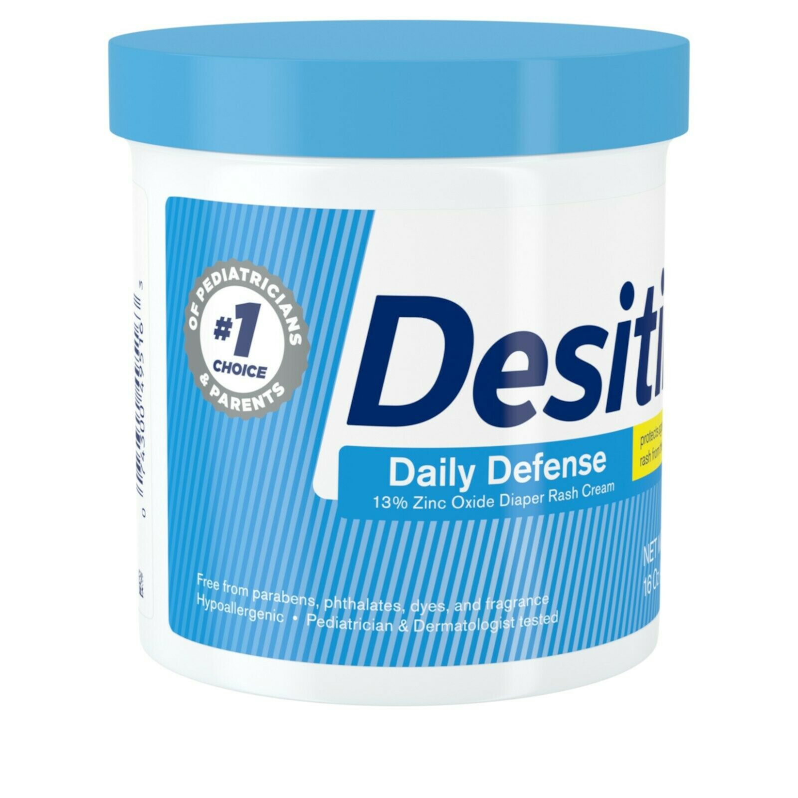 DESITIN Rapid Relief Diaper Rash Cream 16 oz (Pack of 4) Desitin