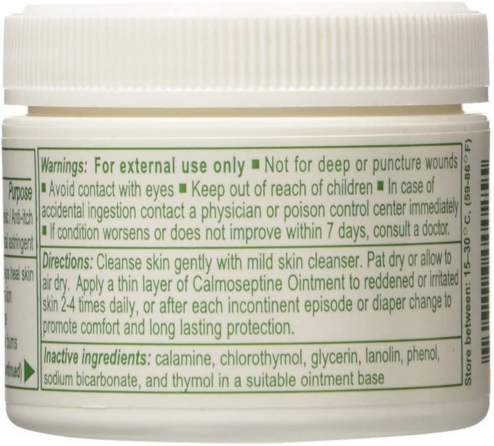 Calmoseptine Ointment, 2.5 Oz. Calmoseptine