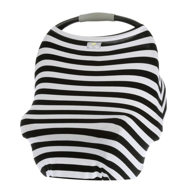 Itzy Ritzy Mom Boss Multi-Use Cover, Black & White Stripe Visit the Itzy Ritzy Store