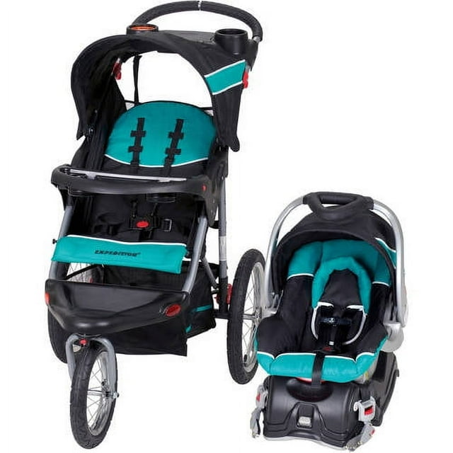 Baby Trend Expedition Jogger Travel System, Teal Visit the Baby Trend Store