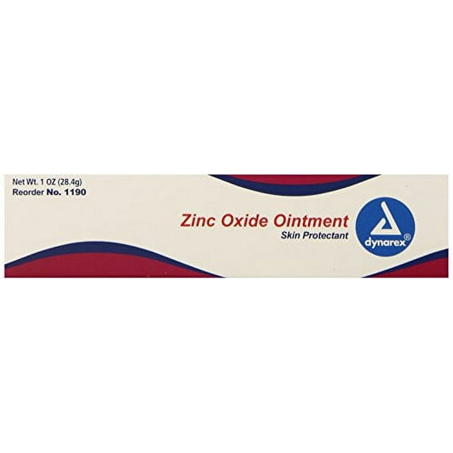 5 Pack Dynarex Zinc Oxide Ointment Skin Protectant No.1190 1 Oz Each Dynarex