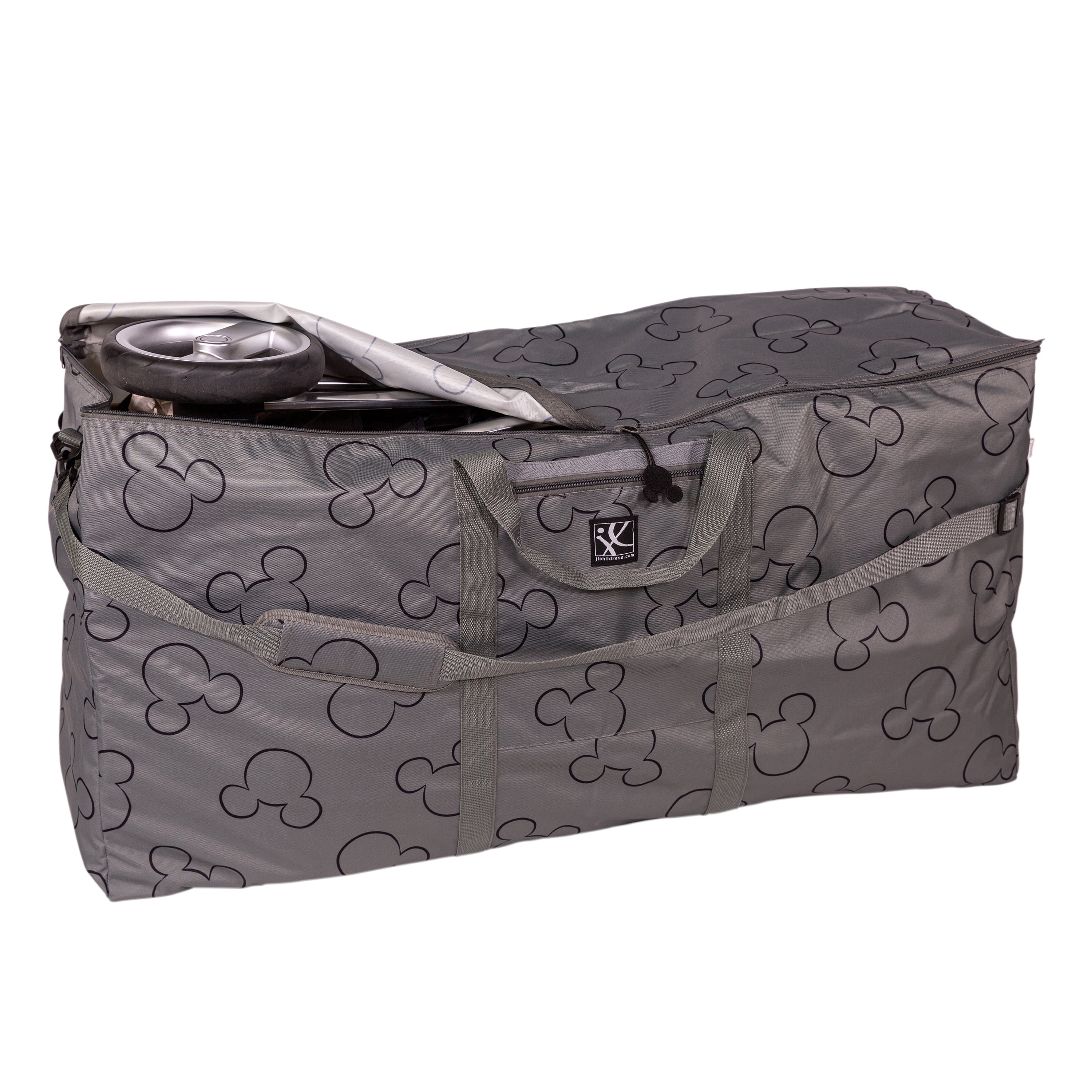 Bolsa de Viaje para Cochecito Disney Baby by J.L. Childress para Cochecitos Individuales y Dobles, Negro J.L. Childress