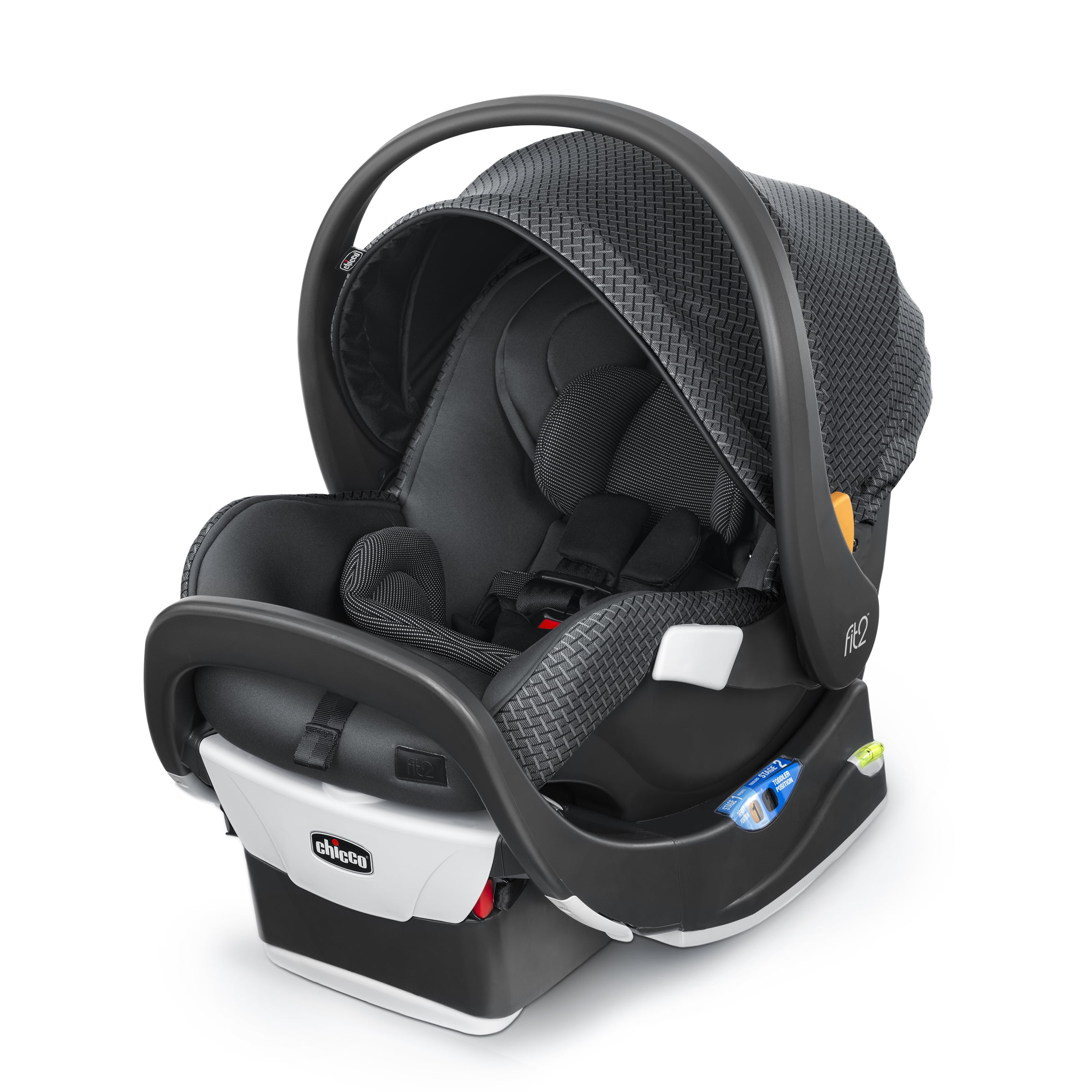 Chicco Fit2 35 lbs Infant & Toddler Car Seat - Tempo (Black/Grey) Chicco