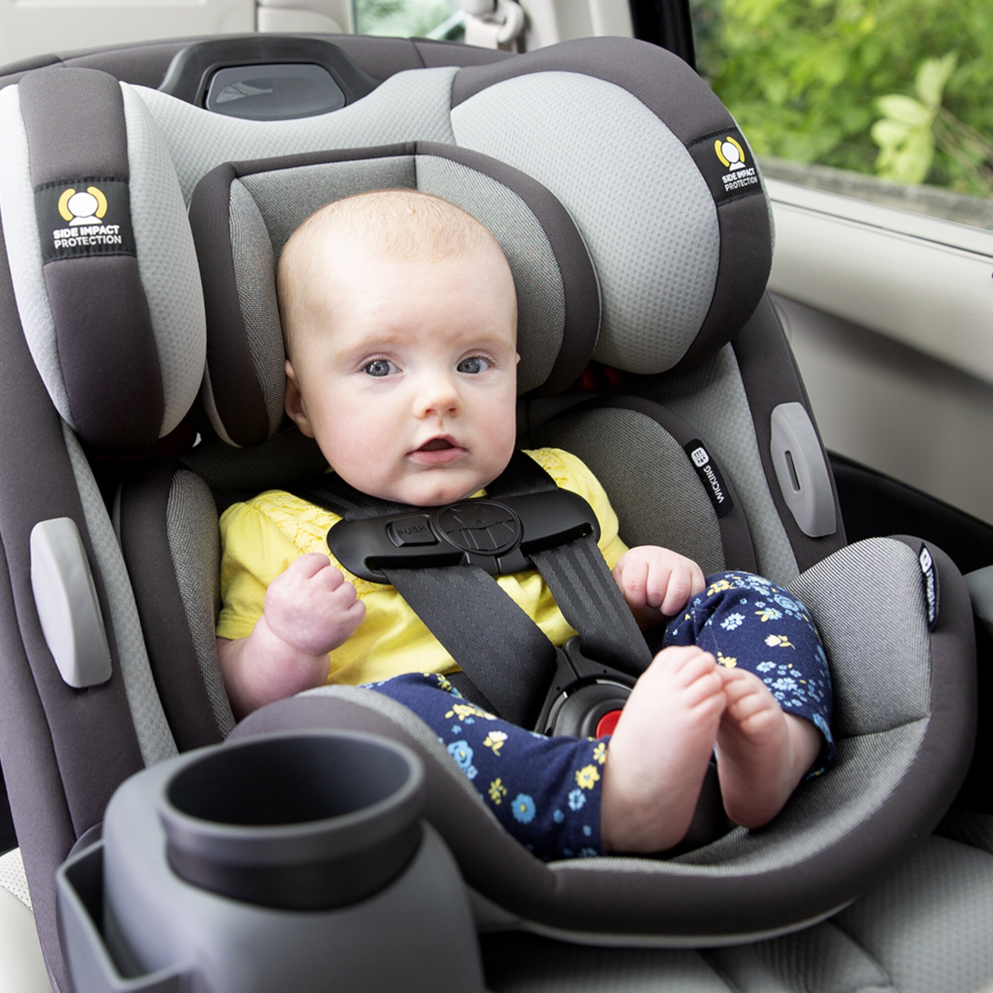 Safety 1st Grow and Go Comfort Cool All-in-One Convertible Car Seat, Tide Pool, Toddler Visit the Safety 1st Store