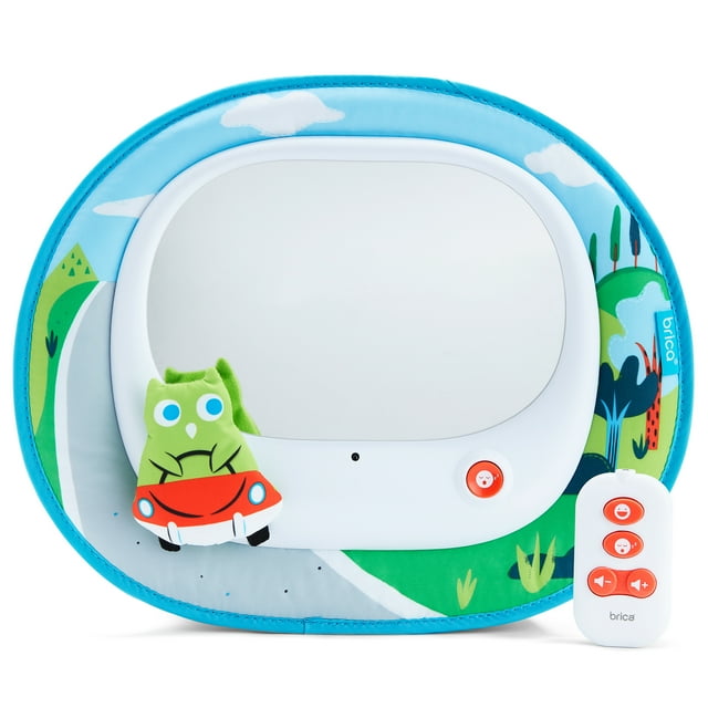 Munchkin® Brica® Cruisin' In-Sight® Crash-Tested Baby Car Mirror, Owl, Blue, Unisex Visit the Munchkin Store