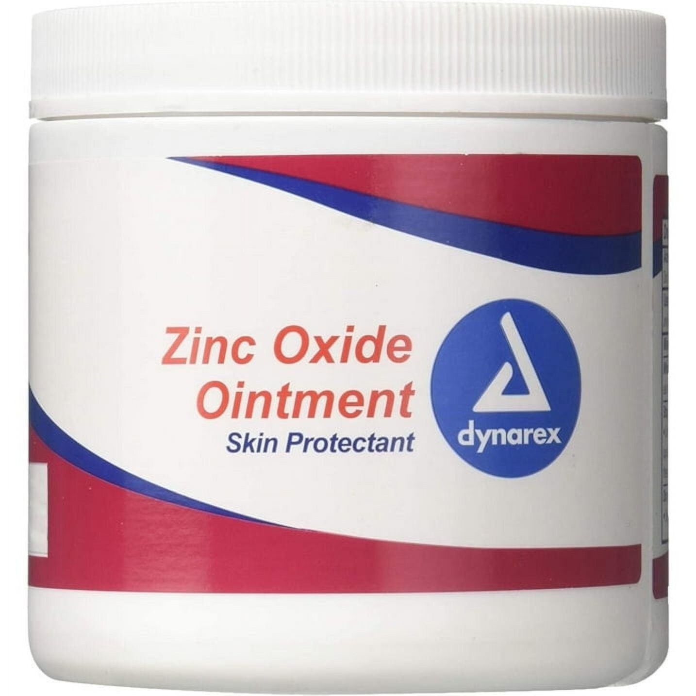 Dynarex Zinc Oxide Ointment White 15 Oz Jar 5 Pk | Diaper Rash Cream | Zinc Oxide Ointment for Adults | Antiseptic Healing Cream | Barrier Cream | Multipurpose Healing Ointment Dynarex