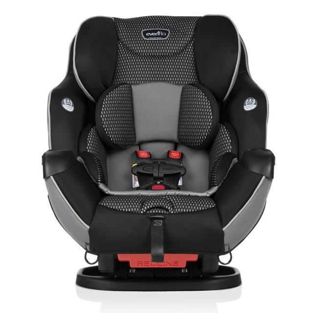 Evenflo Symphony All-in-One Asiento de Coche Convertible con Sistema de Flujo Libre (Negro Olympus), para Bebés y Niños Pequeños Visit the Evenflo Store