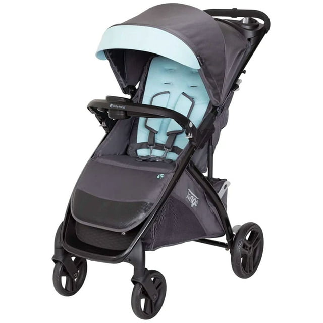 Baby Trend Tango Lightweight Foldable Stroller w/Dual Suspension, Blue Mist Baby Trend