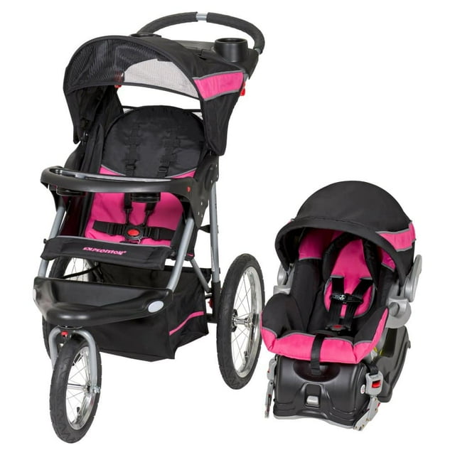 Baby Trend Expedition Cochecito de Viaje Color Rosa Visit the Baby Trend Store