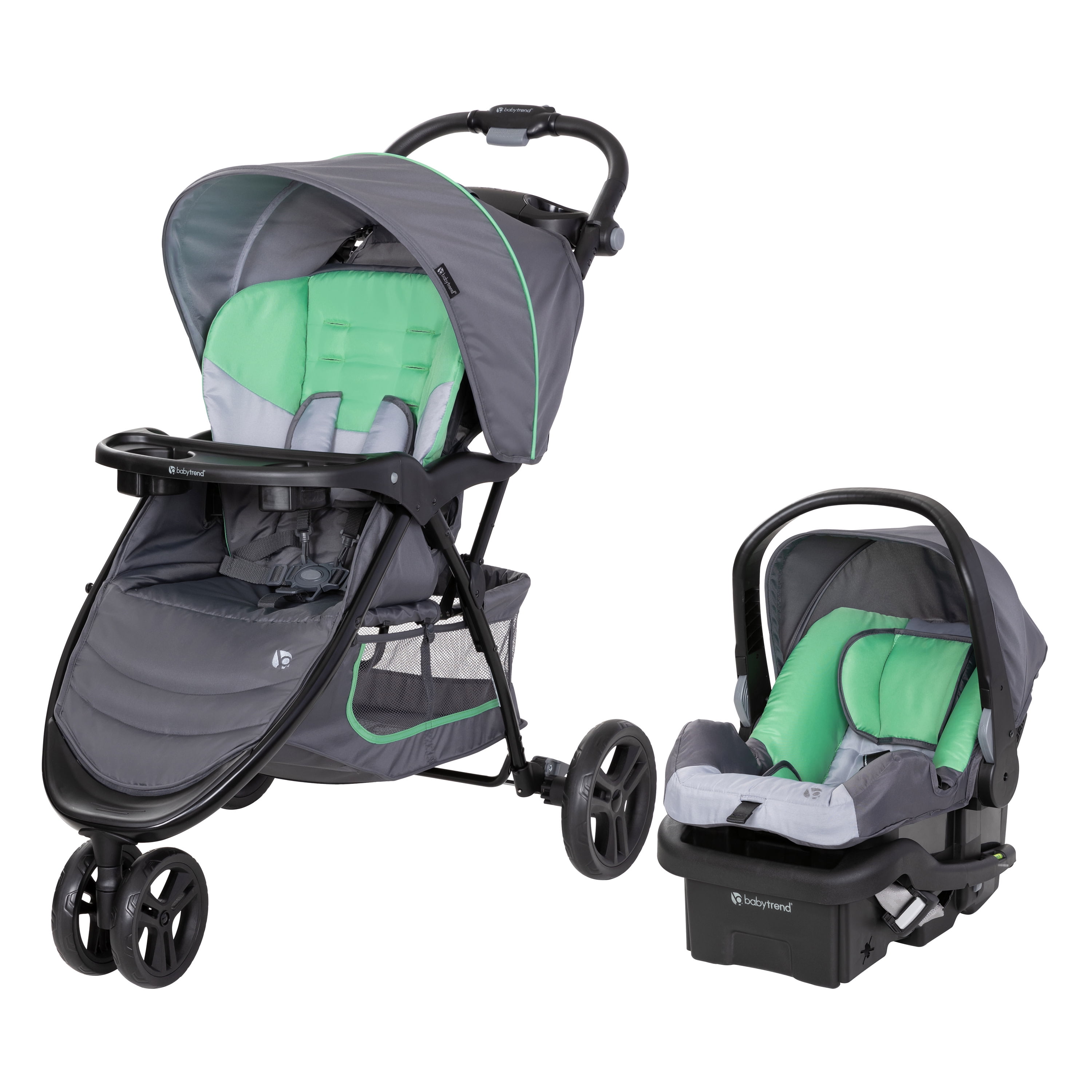 Baby Trend EZ Ride Travel System Stroller - Cozy Mint Baby Trend