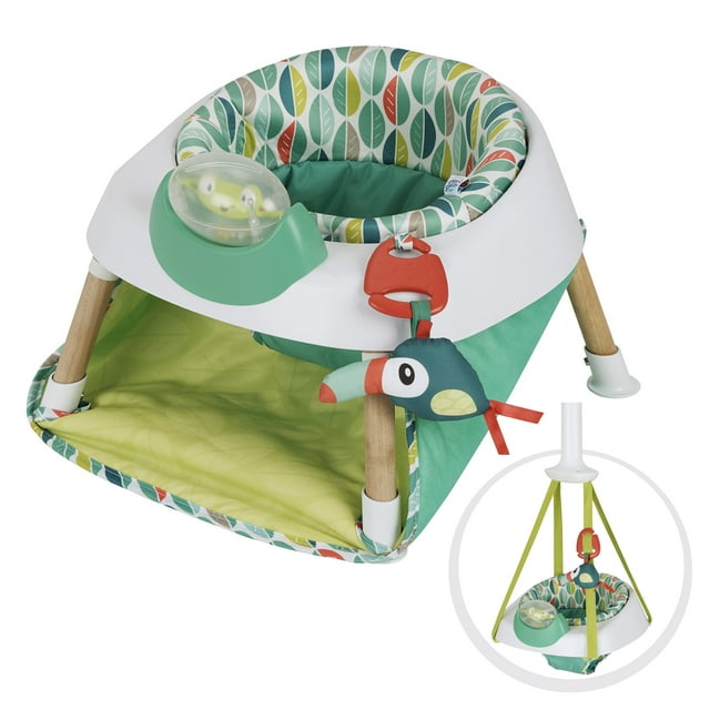 Tiny Tropics 2-In-1 Baby Seat + Door Jumper ExerSaucer