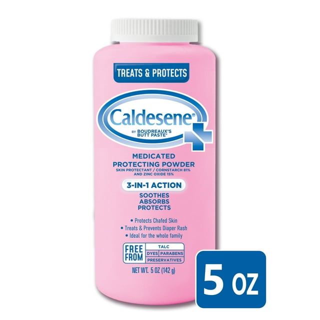 Caldesene Medicated Protecting Powder Fresh Scent 5 oz. (Pack of 6) Caldesene