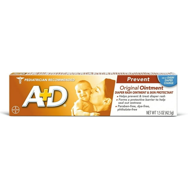 A+D Original Ointment 1.50 oz (Pack of 3) A+D