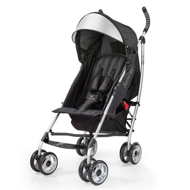 Summer Infant 21930A 3Dlite Convenience Stroller&#44; Black Summer Infant