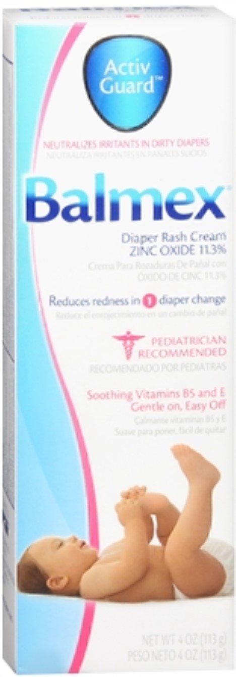 Balmex Complete Protection Diaper Rash Cream, 4 oz (Pack of 3) Balmex