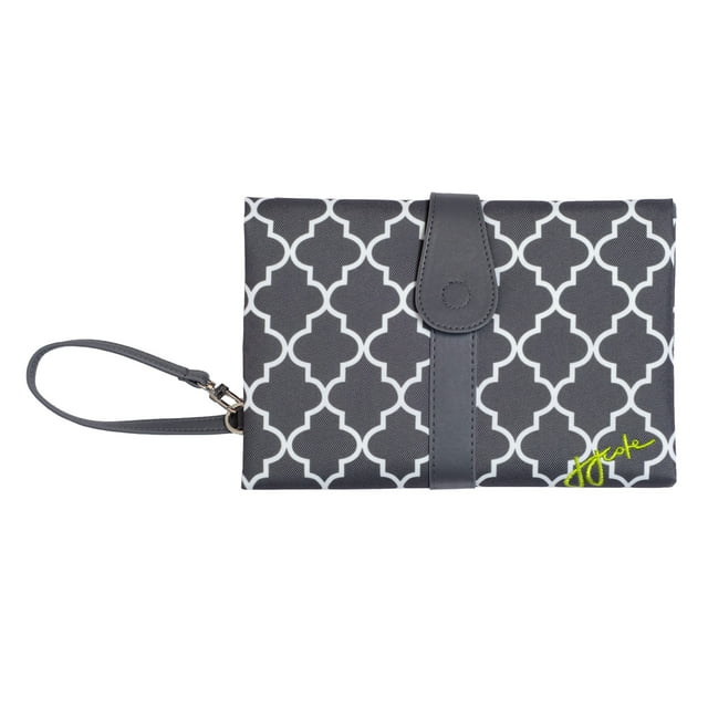 JJ Cole Infant Changing Clutch Foldable Mat Grey Gray Stone Arbor Color Coming soon