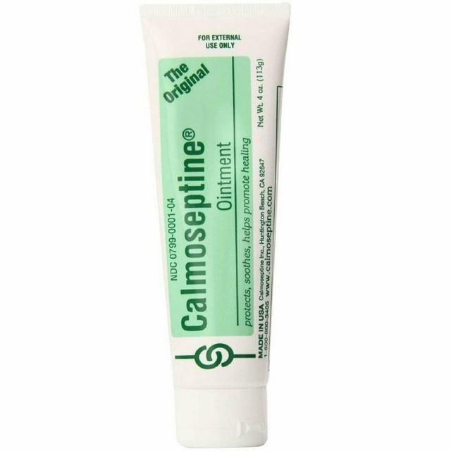 Calmoseptine Ointment Protects Soothes Helps Promote Healing, 4 oz, 4 Pack Calmoseptine