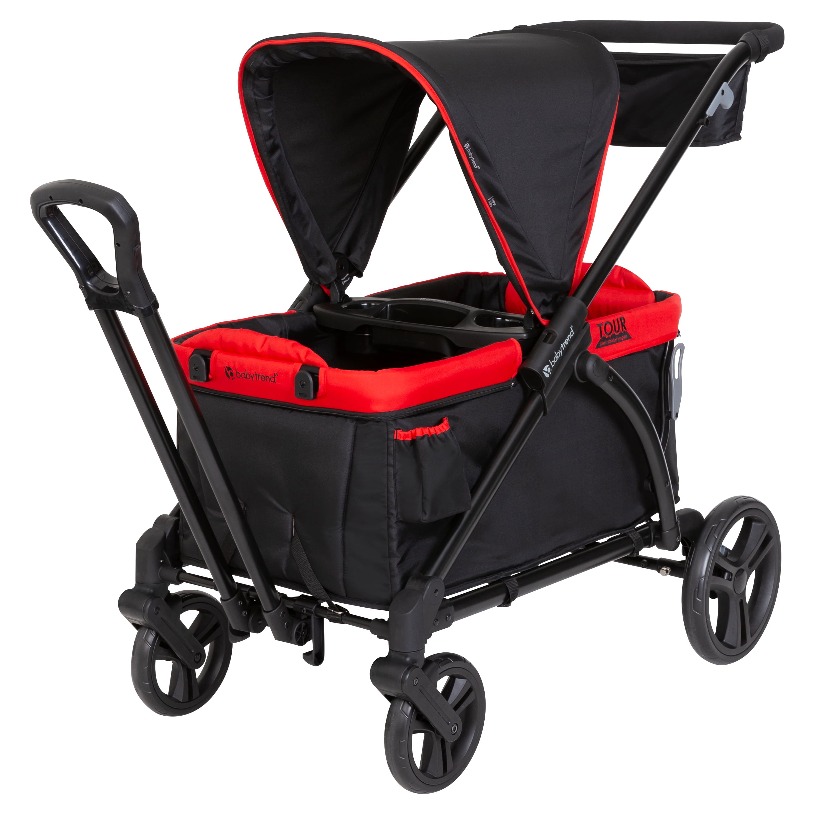 Baby Trend Tour Wagon Stroller, Black Baby Trend