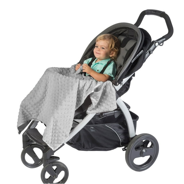 J.L. Childress Cuddle 'N Cover Stroller Blanket and Shade, Privacy Cover for Travel, Grey J.L. Childress