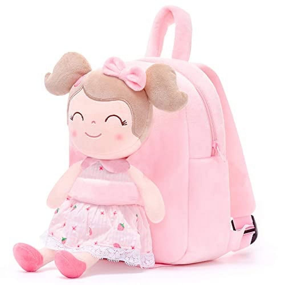 Gloveleya Toddler Backpack Kids Backpacks Baby Girl Gifts Strawberry Pink 9inches Gloveleya