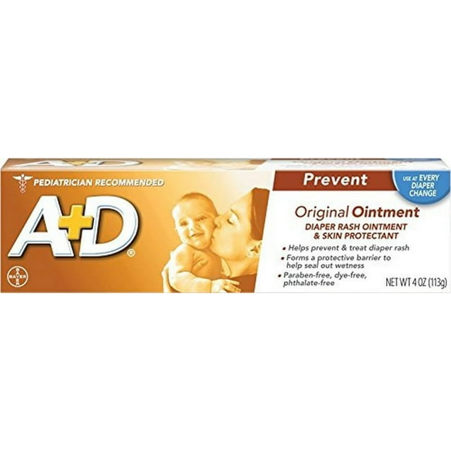 A&D Original Ointment 4 oz. (Pack of 2) A & D Products