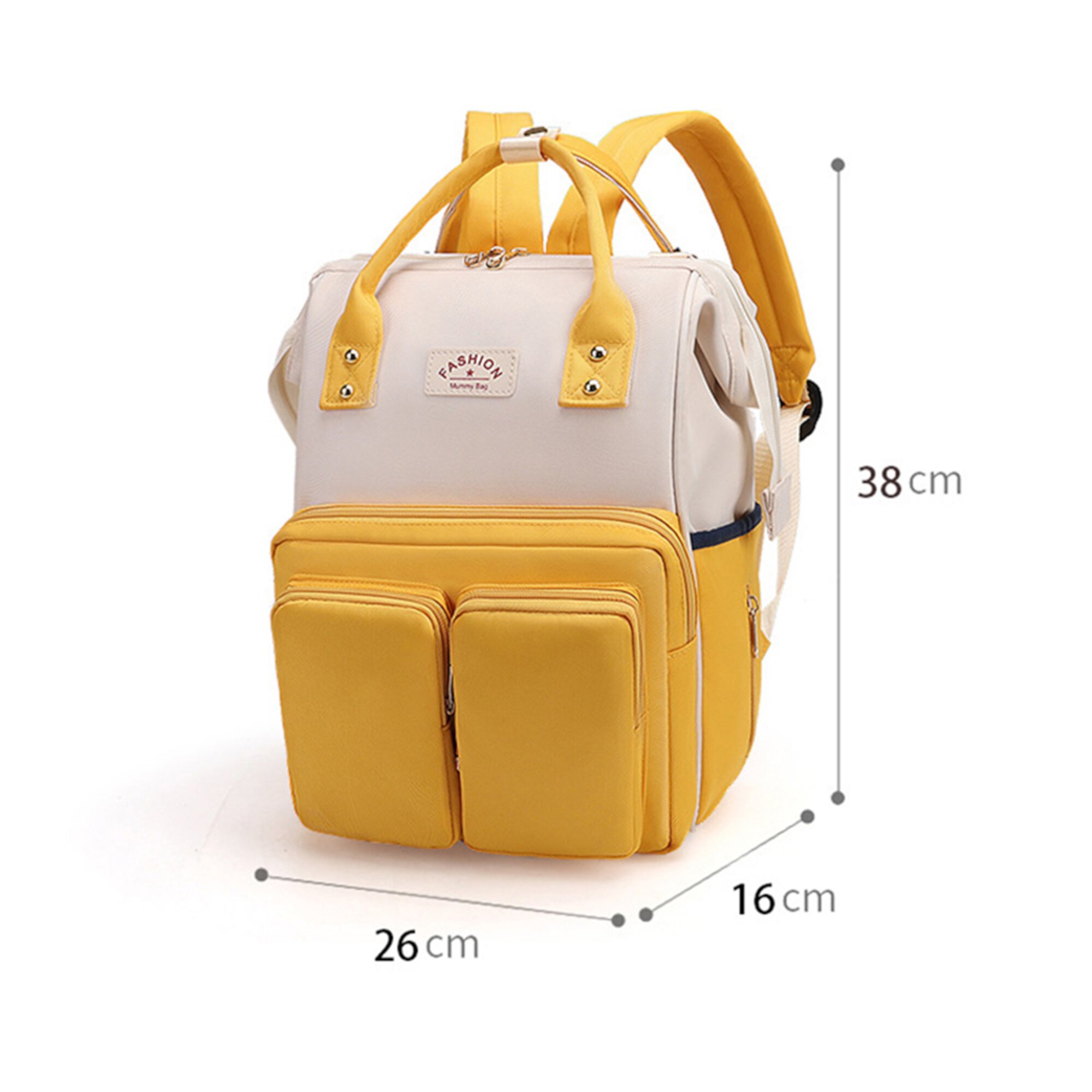 Diaper Bag Backpack, Multifunction Waterproof Baby Nappy Changing Bag Canis