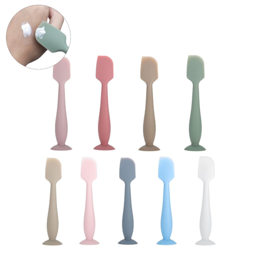 Baby Diaper Cream Spatula Applicator Butt Pastes Spatula Diaper Cream Brush for Baby Silicone Diaper Rash Cream Brush HPDDIN