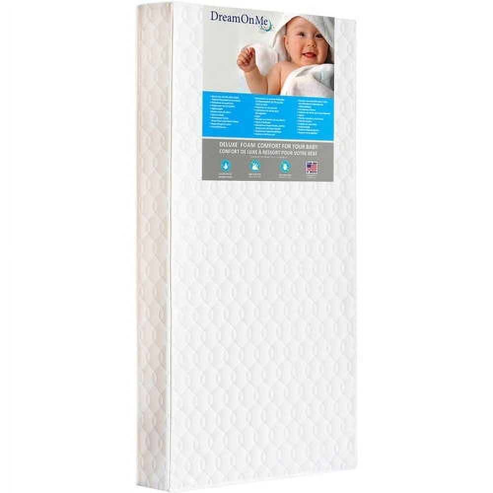 Dream on Me Carrusel Colchón de Espuma Firme para Cuna y Cama para Niños Pequeños de Tamaño Completo de 6" Dream On Me