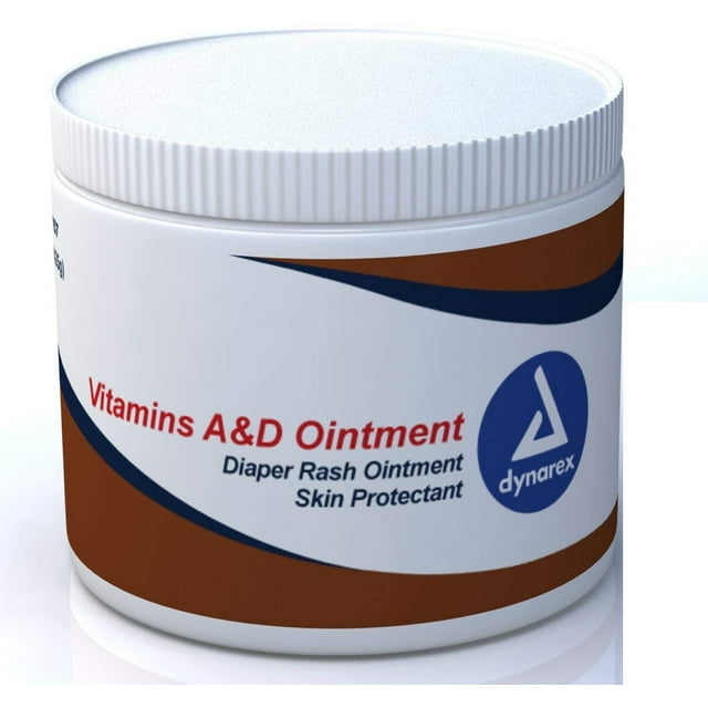 Dynarex Vitamin A & D Ointment 15 oz (Pack of 4) Dynarex