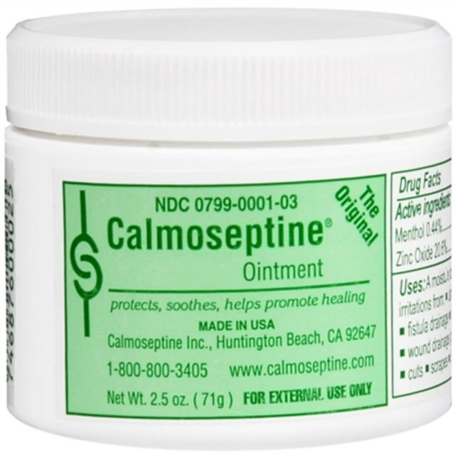 Calmoseptine Ungento 2,5 oz Calmoseptine