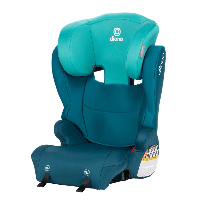 Diono Cambria 2XT Latch 2-in-1 High Back to Backless Booster Car Seat, Blue Razz Ice Diono