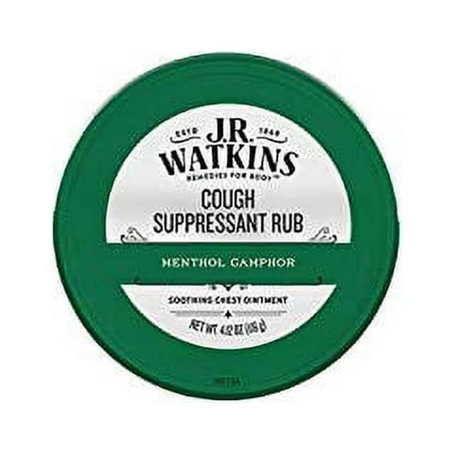 J.R. Watkins Ointment, 4.13 oz, Menthol Camphor, Single J.R. Watkins