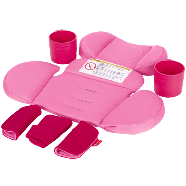 Diono Radian 3R Comfort Travel Kit, Infant Car Seat Accessory, 7-Piece Kit, Pink Cotton Candy Diono