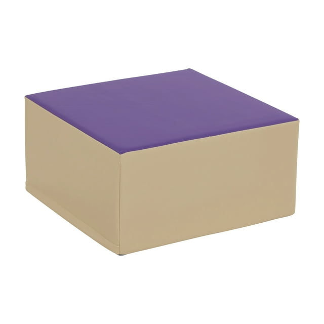 ECR4Kids SoftZone Junior Mix n' Match Pedestal, Purple ECR4Kids