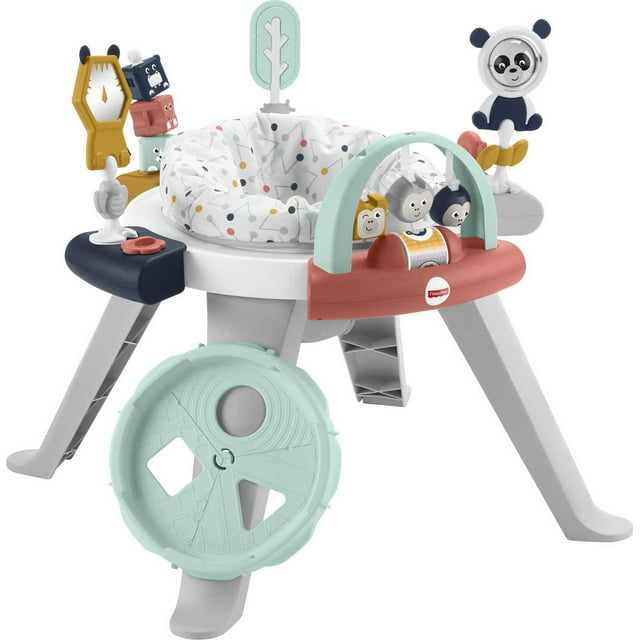 Fisher-Price Baby to Toddler Toy 3-in-1 Spin & Sort Activity Center and Play Table with 10+ Activities, Happy Dots Visit the Fisher-Price Store