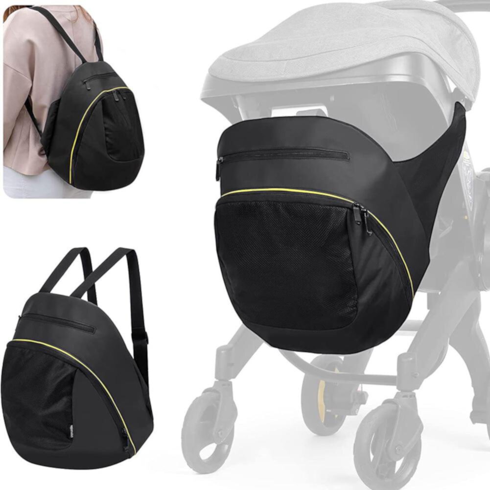 Mommy Storage Bag For Doona Stroller Accessories Portable Storage Mom Backpack Bag 1 Black In 2 Q1o0 Waterproof Diaper V5O2 VOPPV