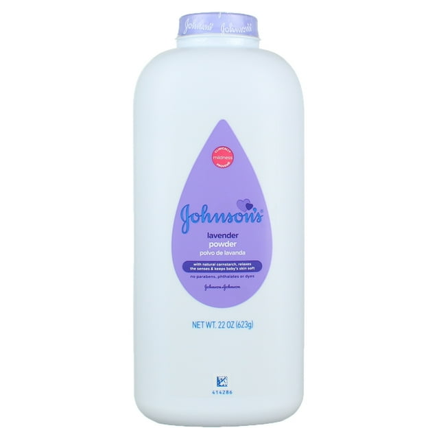 JOHNSON'S Polvo de Bebé Calmante Lavanda, 22 oz (Paquete de 2) Visit the Johnson's Store