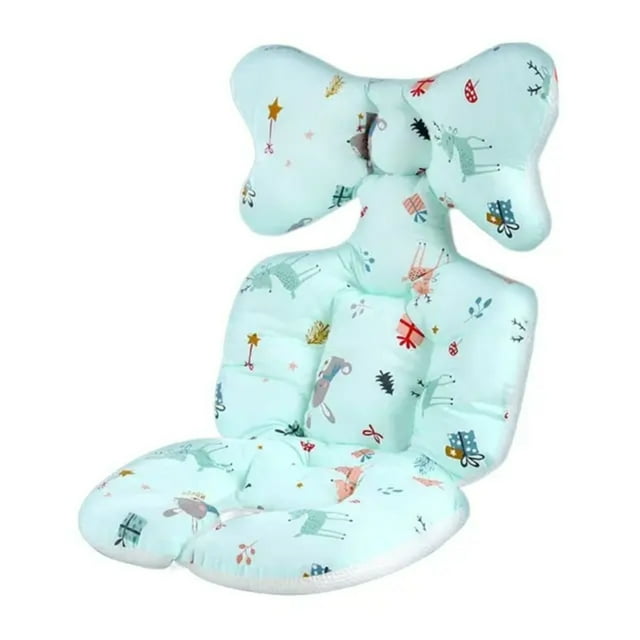 Baby Stroller Seat Pad Baby Car Seat Cushion Cotton Seat Pad Infant Child Cart Mattress Mat Stroller Accessories En