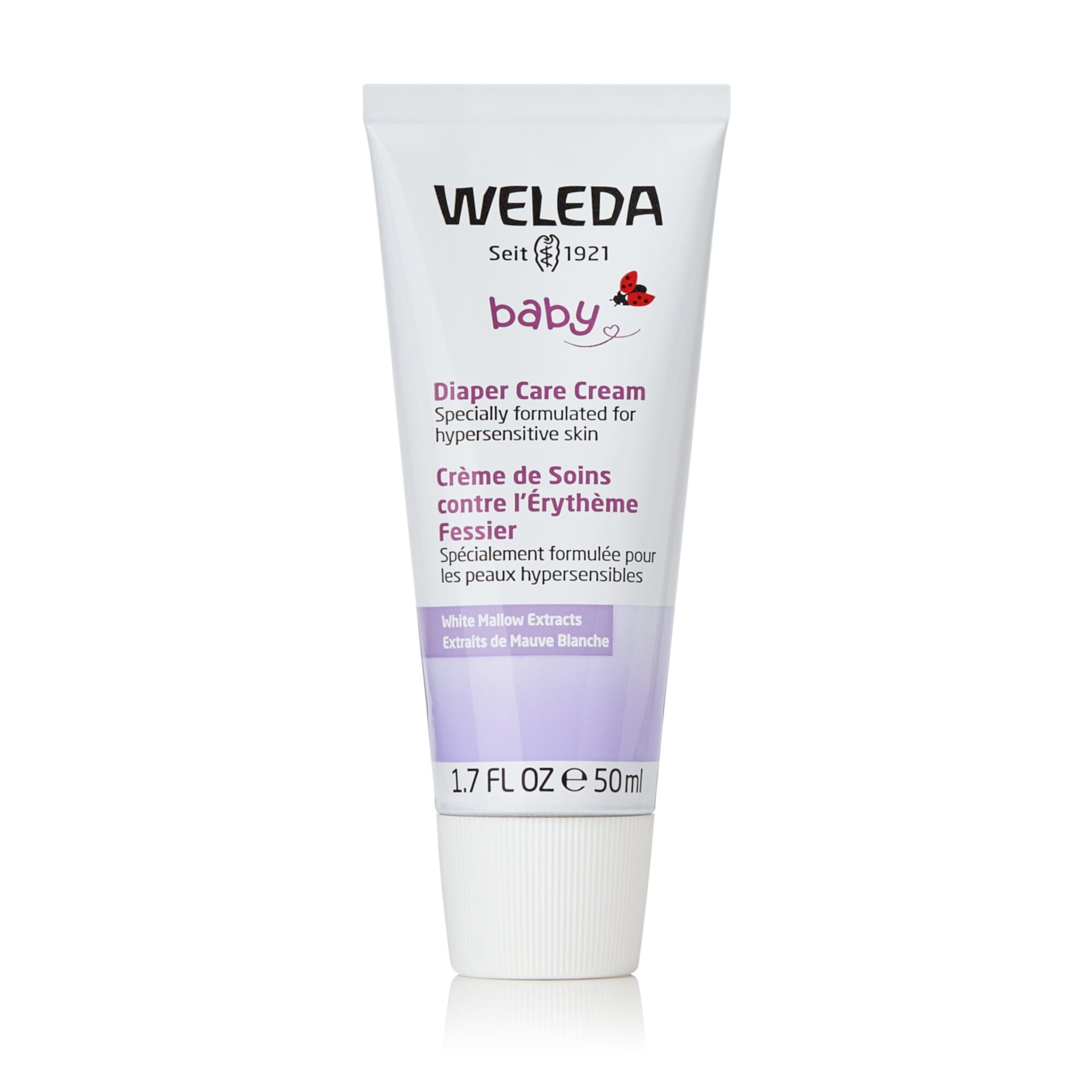 (2 pack) Weleda Baby Sensitive Diaper Care Cream with White Mallow Extracts, 1.7 fl oz Weleda