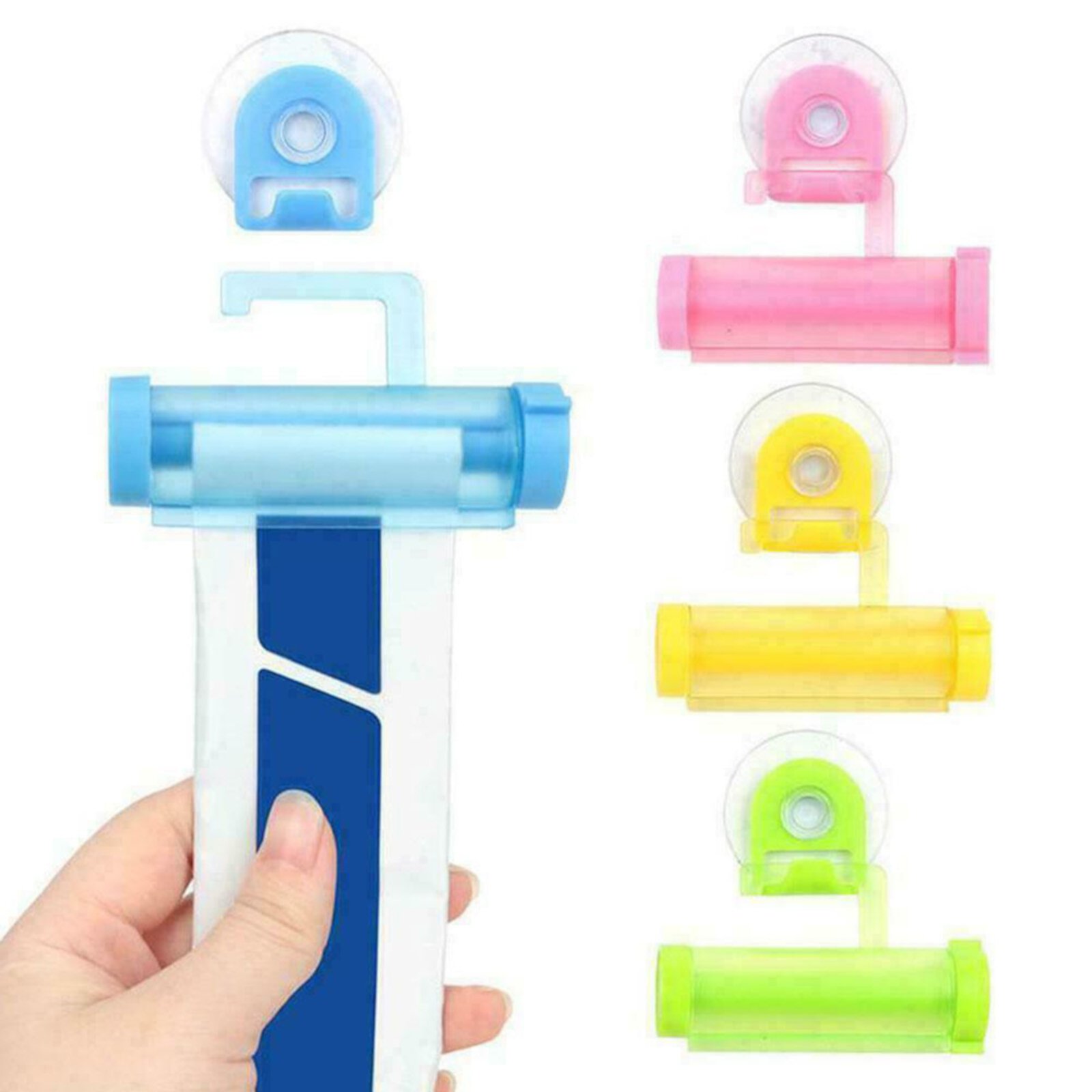 Deagia Home Gadgets in Clearance 2Pcs Rolling Toothpaste Dispenser Tube Squeezer Sucker Hanger Gadget Tool Home Decor Deagia