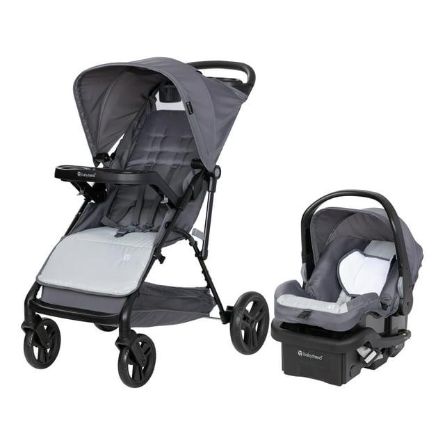 Baby Trend Venture 4-Wheel Stroller Travel System - Desert Grey - Grey Visit the Baby Trend Store