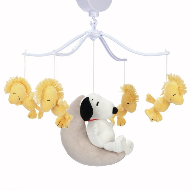 Bedtime Originals Snoopy Love Musical Baby Crib Mobile Soother Toy Bedtime Originals