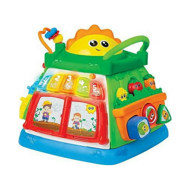 Winfun #0631 Lil Greenthumb Activity Cube - Unisex Item for Ages 6 Months and up Winfun