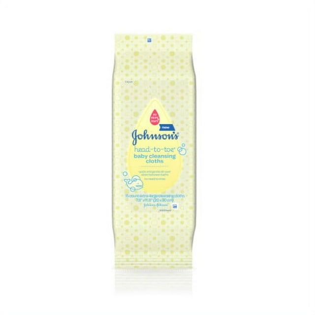 Johnson's Baby Head-to-Toe Cleansing Cloths Johnson's