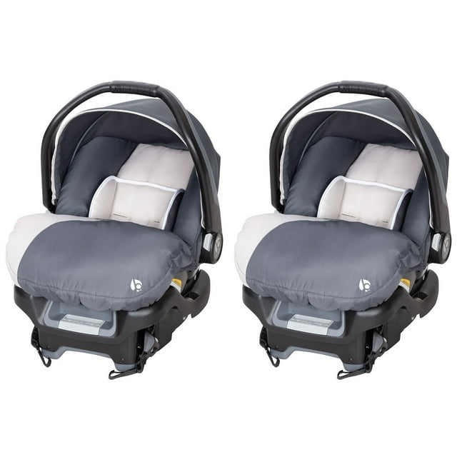 Baby Trend Ally Adjustable 35 Pound Baby Car Seat with Base, Gray (2 Pack) Visit the Baby Trend Store