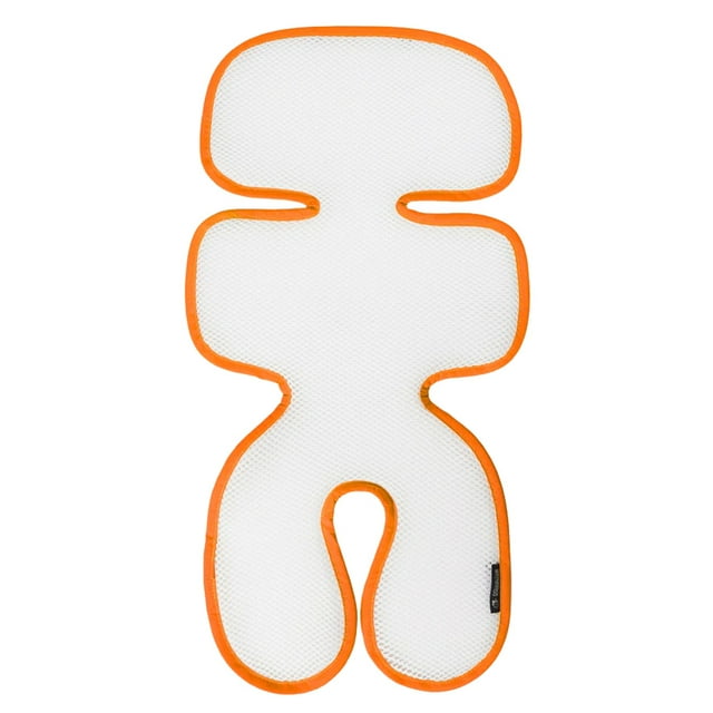 MANITO Breath Original Orange Seat Pad for Stroller, Car Seat (BOST-29000-ORA) Manito