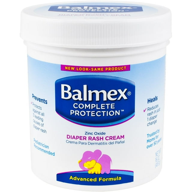 Balmex Diaper Rash Cream Jar - 16oz Each Balmex