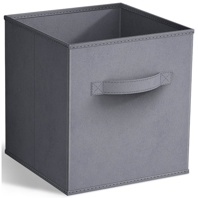 Sorbus Foldable Fabric Storage Cube bin, 11-Inch with Dual Handles for Pantry, Closet, Shelf, Nursery, and Playroom Sorbus